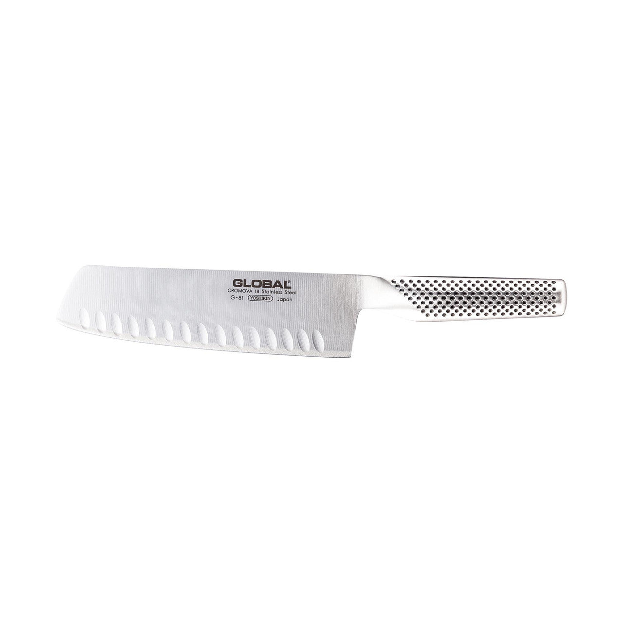 Global Vegetable Knife - Fluted Blade, 18cm - Hospitality Connect