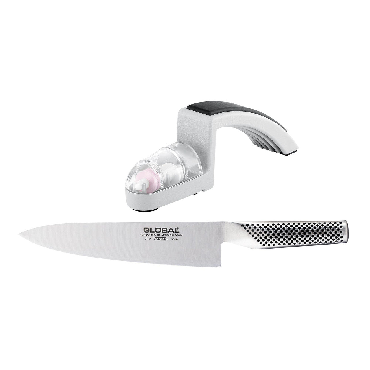 Global Global 2 Piece Starter Set - 20cm Cooks/Minosharp - Hospitality Connect