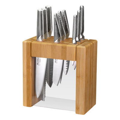 Global  Ikasu X 10 Piece Knife Block Set - Hospitality Connect