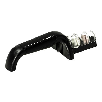 GLOBAL 2 Stage Ceramic Water Sharpener - Black - Hospitality Connect