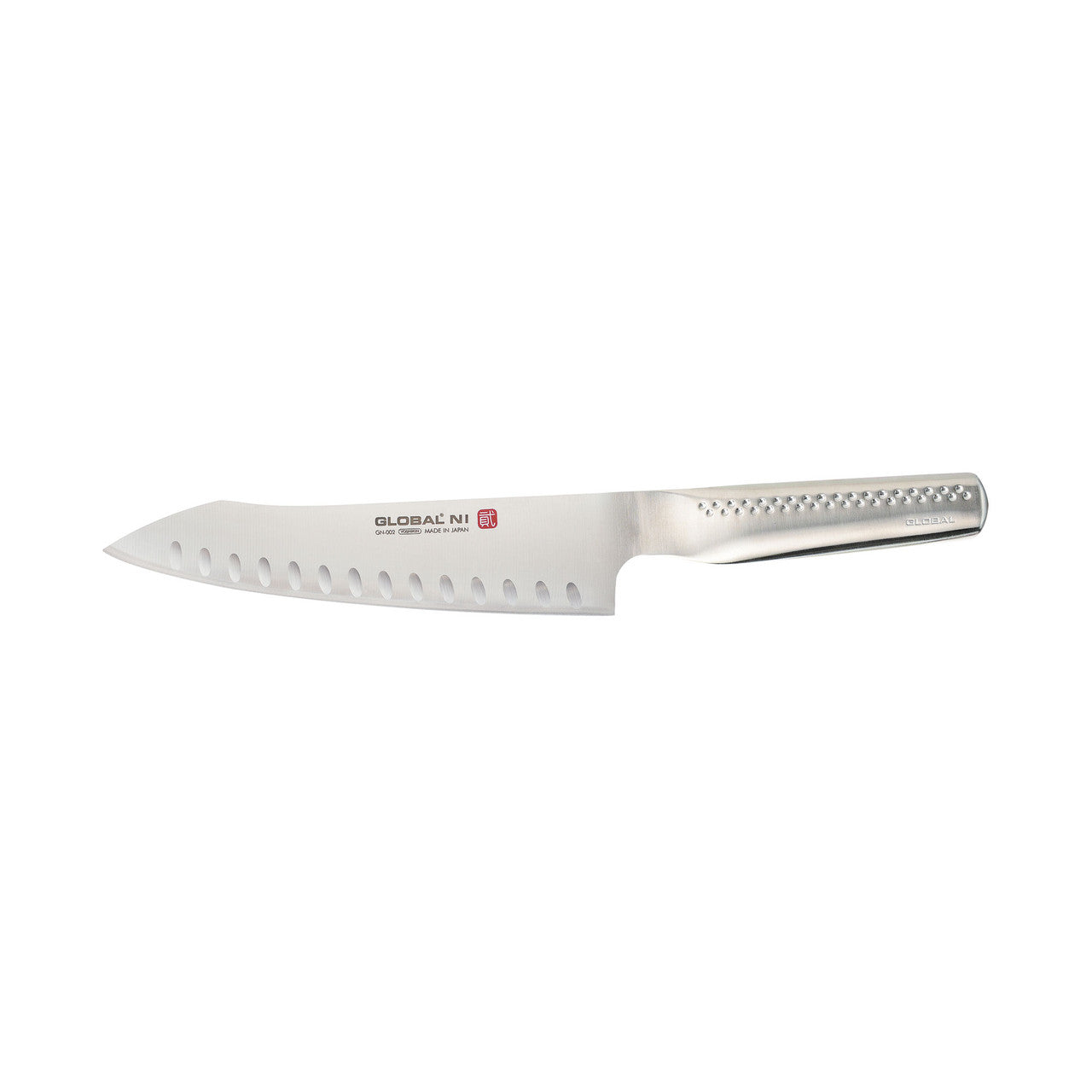 Global Oriental Cooks Knife - Fluted Blade, 20cm - Hospitality Connect