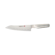 Global Oriental Cooks Knife - Fluted Blade, 20cm - Hospitality Connect
