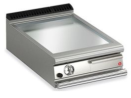 BARON 1 Burner Gas Fry Top With Smooth Chrome Plate And Thermostat Control - Hospitality Connect