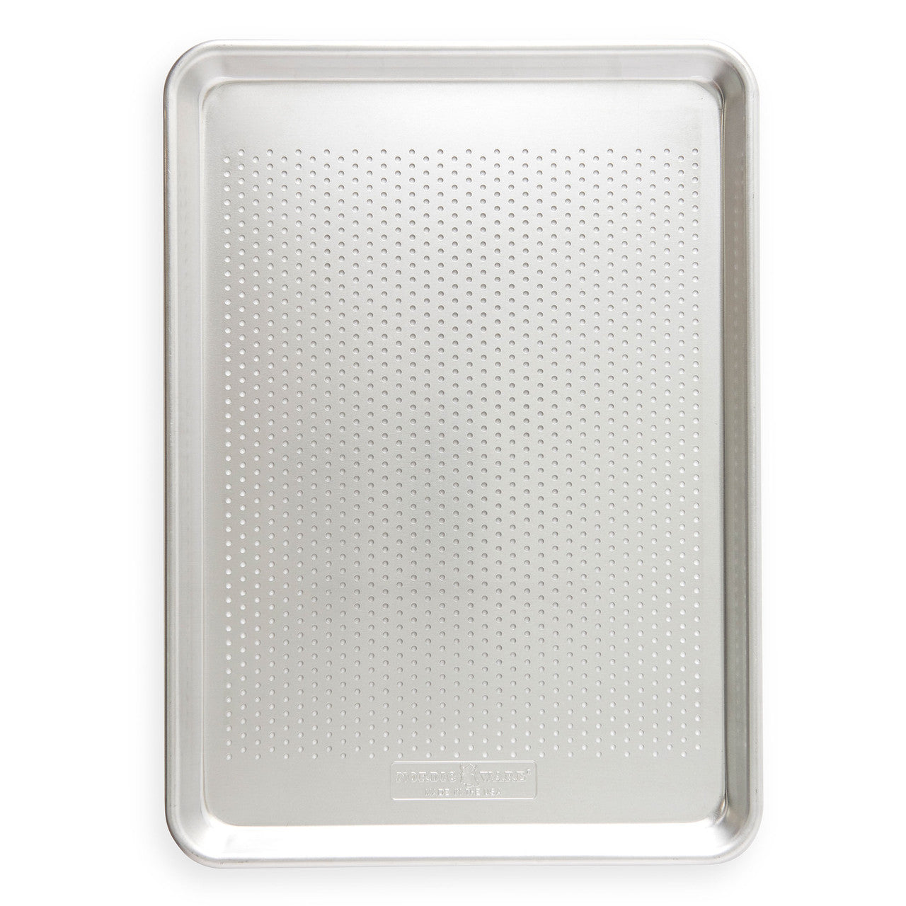 Nordic Ware  Perforated Crisping Half Sheet, 45.5 x 32.5 x 2.5cm - Aluminium - Hospitality Connect