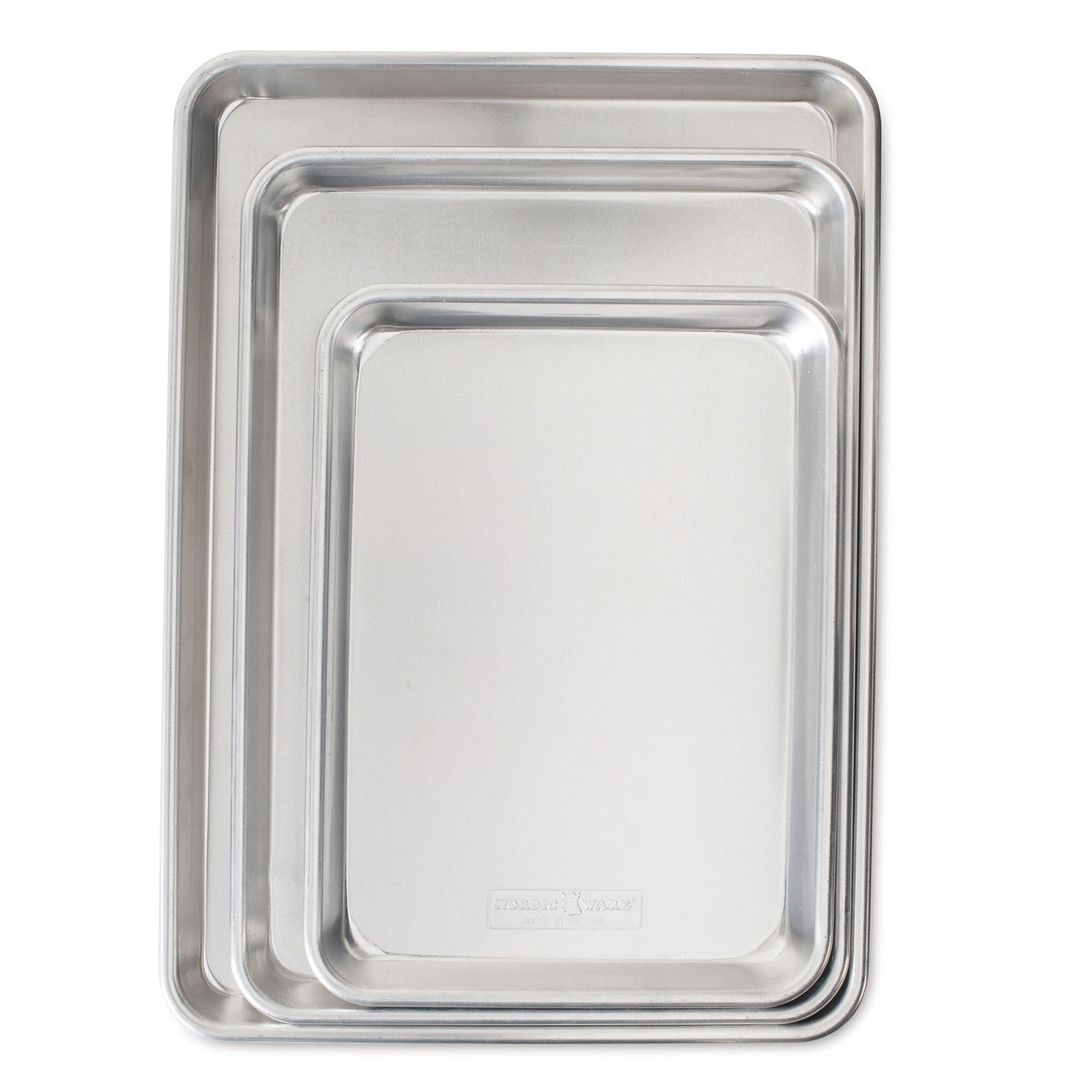 Nordic Ware  Baker's Delight 3 Piece Set, 45.5 x 32.5 x 2.5cm - Aluminium - Hospitality Connect