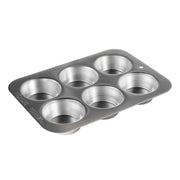 Nordic Ware  6-Cup Muffin Pan, 25.5 x 18 x 3.5cm - Aluminium - Hospitality Connect