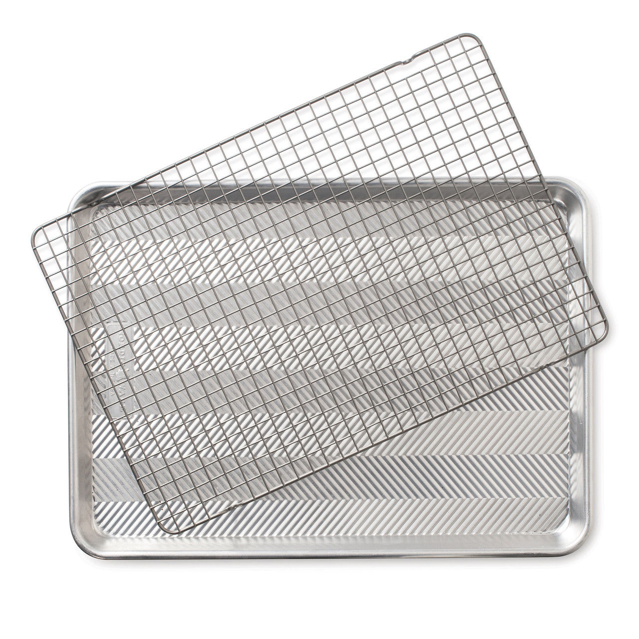 Nordic Ware  Prism Half Sheet with Nonstick Grid, 45.5 x 32.5 x 3cm - Aluminium - Hospitality Connect