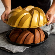 Nordic Ware USA 75th Anniversary Braided Bundt pan, 27.5 x 27 x 10.5cm - Cast Aluminium - Hospitality Connect