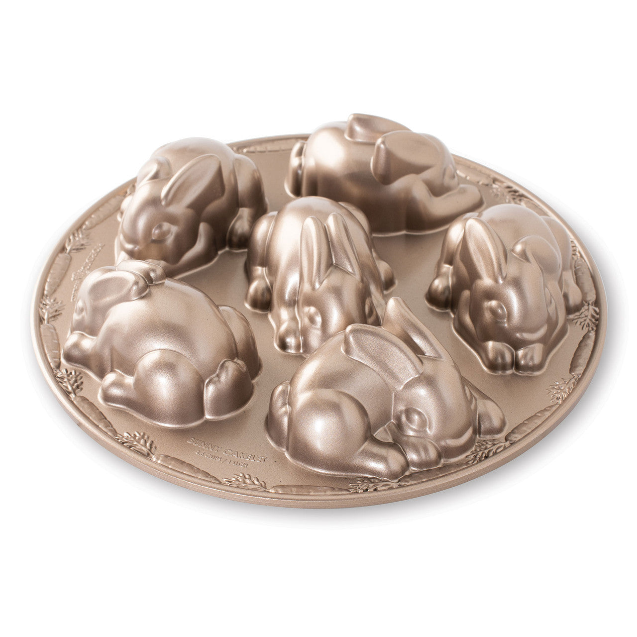 Nordic Ware USA Baby Bunny Cake Pan, 31 x 31 x 6cm - Cast Aluminium - Hospitality Connect