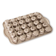 Nordic Ware USA Bundt Tea Cakes and Candies Pan, 35.8 x 24.4 x 2.8cm - Cast Aluminium - Hospitality Connect