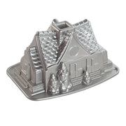 Nordic Ware USA Gingerbread House Bundt Pan, 20 x 26 x 13.5cm - Cast Aluminium - Hospitality Connect