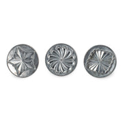 Nordic Ware USA Pretty Pleated Cookie Stamps, 10 x 25.5 x 8.5cm - Cast Aluminium with Wodden handle - Hospitality Connect