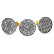 Nordic Ware USA Citrus Cookie Stamps, 7.6 x 7.6 x 8.6cm - Cast Aluminium with Wodden handle - Hospitality Connect