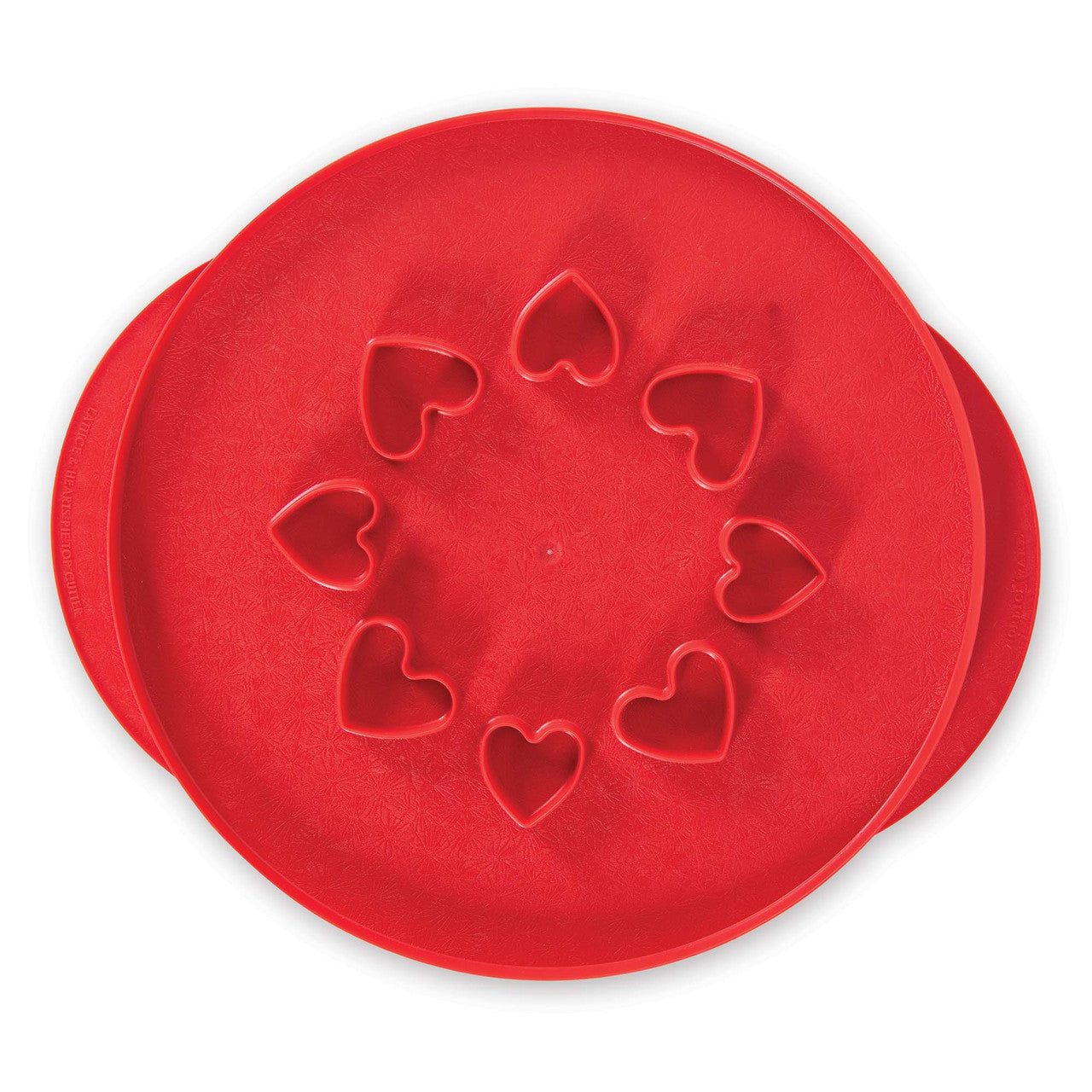 Nordic Ware USA Lattice & Hearts Pie Top Cutter, 31.5 x 36 x 2cm - BPA-free and Melamine Free Plastic - Hospitality Connect