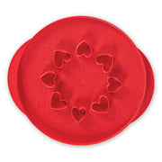 Nordic Ware USA Lattice & Hearts Pie Top Cutter, 31.5 x 36 x 2cm - BPA-free and Melamine Free Plastic - Hospitality Connect