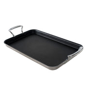 Nordic Ware USA Two Burner High-Sided Griddle, 50 x 29.5 x 3.5cm - Cast Aluminium - Hospitality Connect