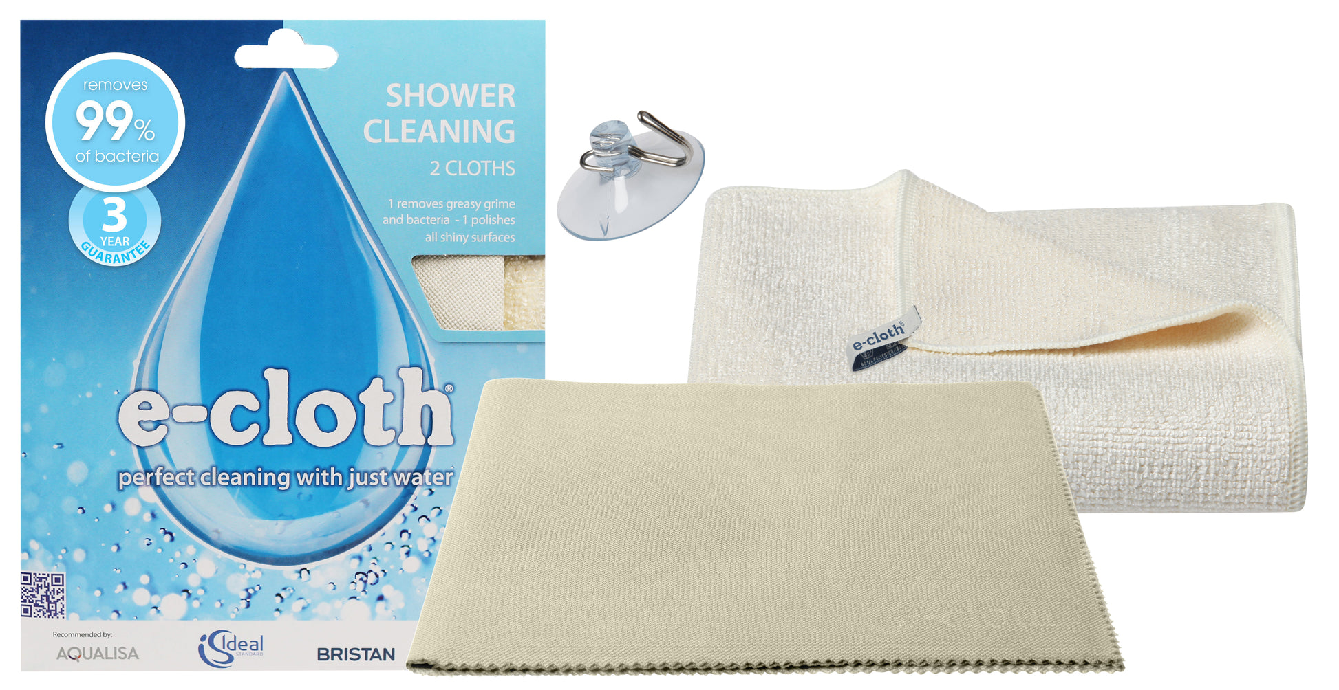 ECloth Shower Cloth Twin Pack - Hospitality Connect