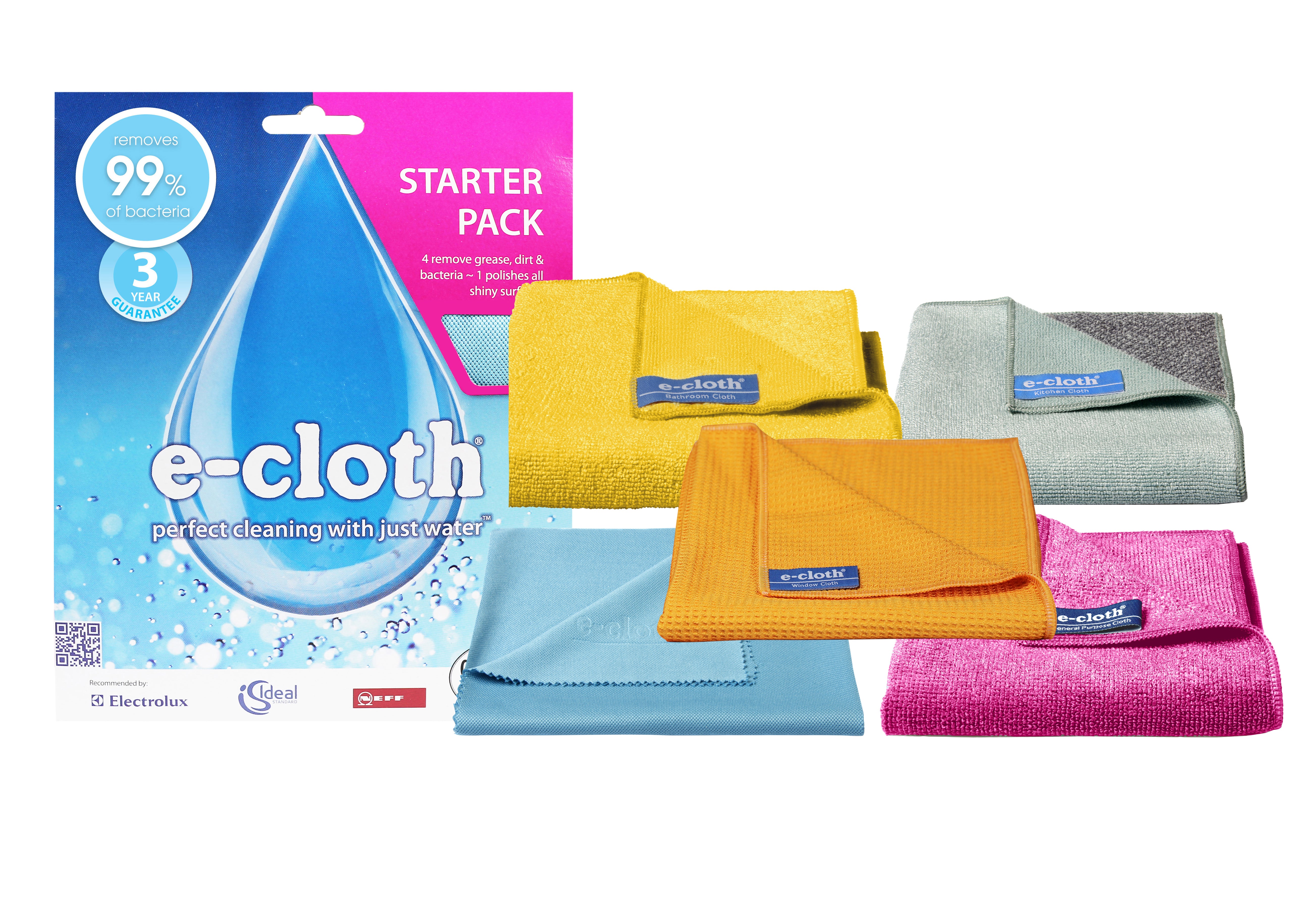 ECloth Starter Pack - 5 Piece - Hospitality Connect