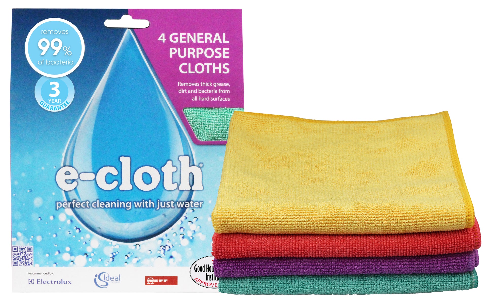ECloth General Purpose Cloth Set - Set of 4 - Hospitality Connect