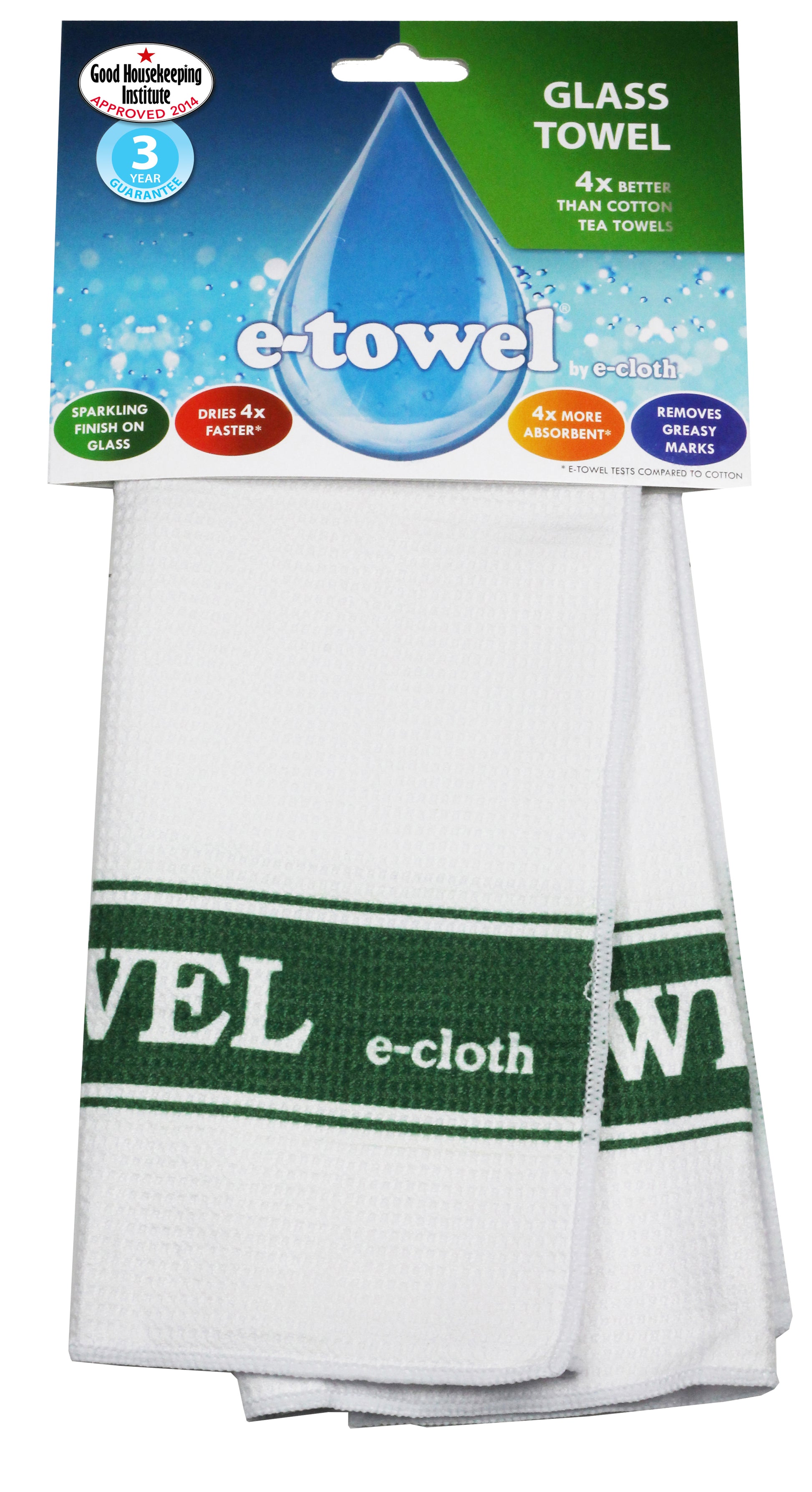 ECloth High Performance Glass Towel - Hospitality Connect