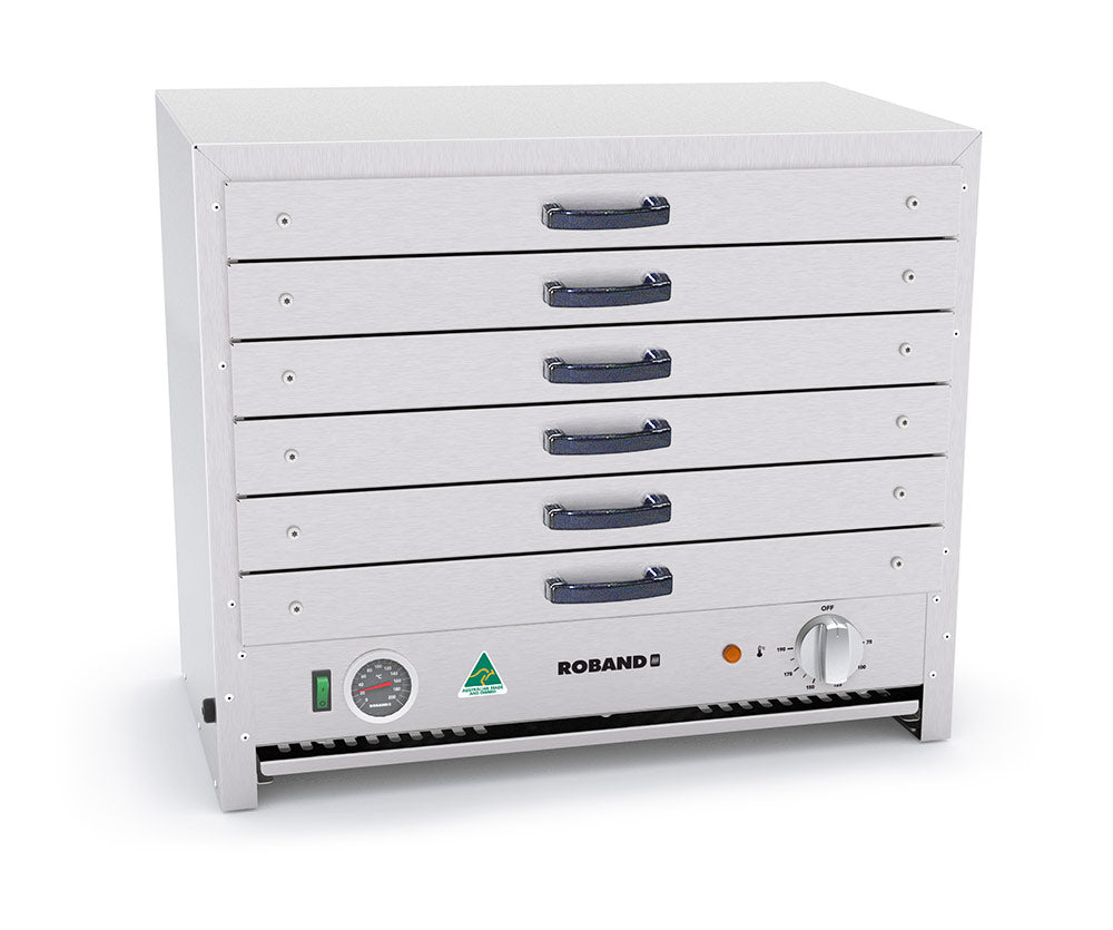 Roband  Stainless Steel Design Pie Warmer, 80 pies 80DT