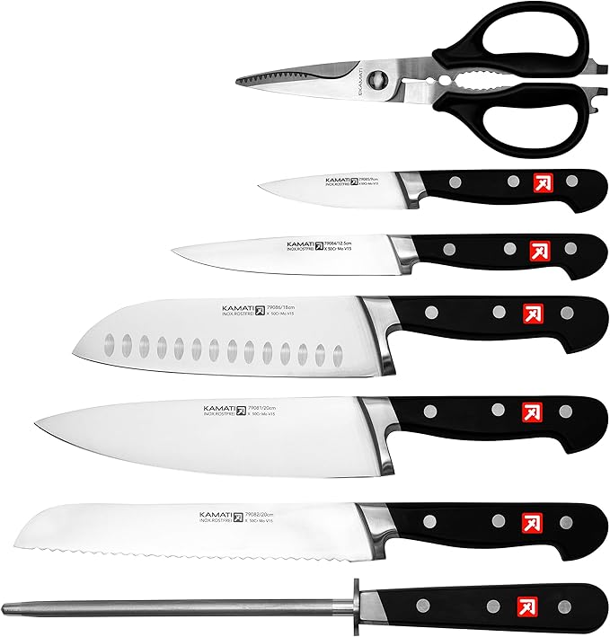 KAMATI 8 Piece Knife Block Set - Hospitality Connect