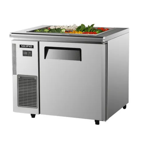 Skipio Salad Prep Table Buffet 900mm SSR9-1 - Hospitality Connect