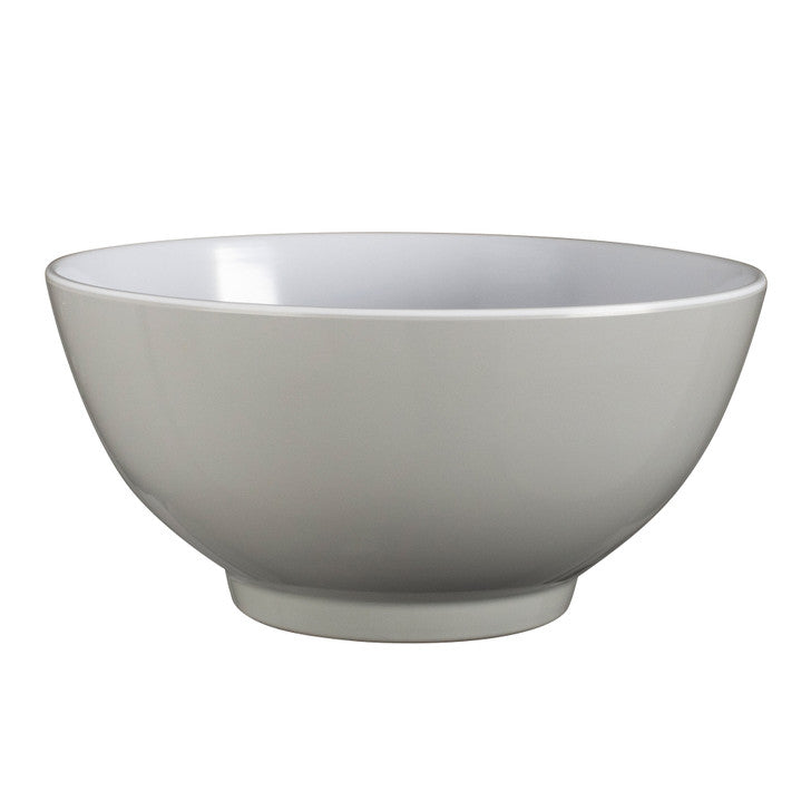 SERRONI Two-Tone Melamine Bowl, 15cm - Dusty Grey58075 - Hospitality Connect