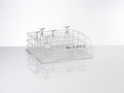 Winterhalter washing basket with 500 x 500 x 152mm dimensions, durable plastic container for dishwashing and kitchen use.