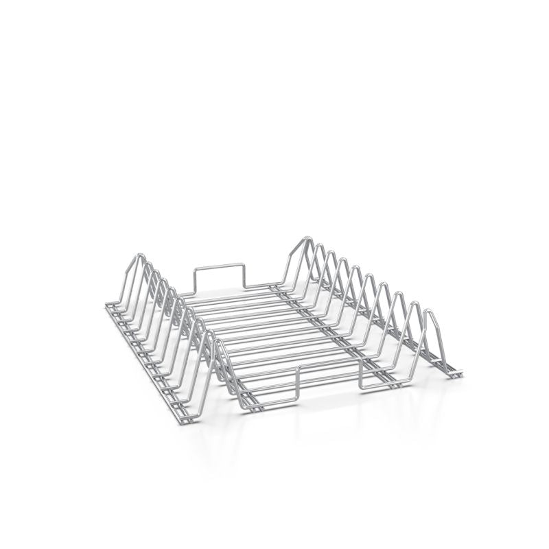 Winterhalter tray insert with 9 rows for utensil and tray rack, measuring 395 x 455 x 100mm, designed for efficient dishware organization.