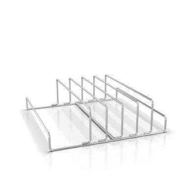 Winterhalter universal insert for utensil and tray racks, 5 rows, fits sheets and trays, measuring 457x450x131mm.