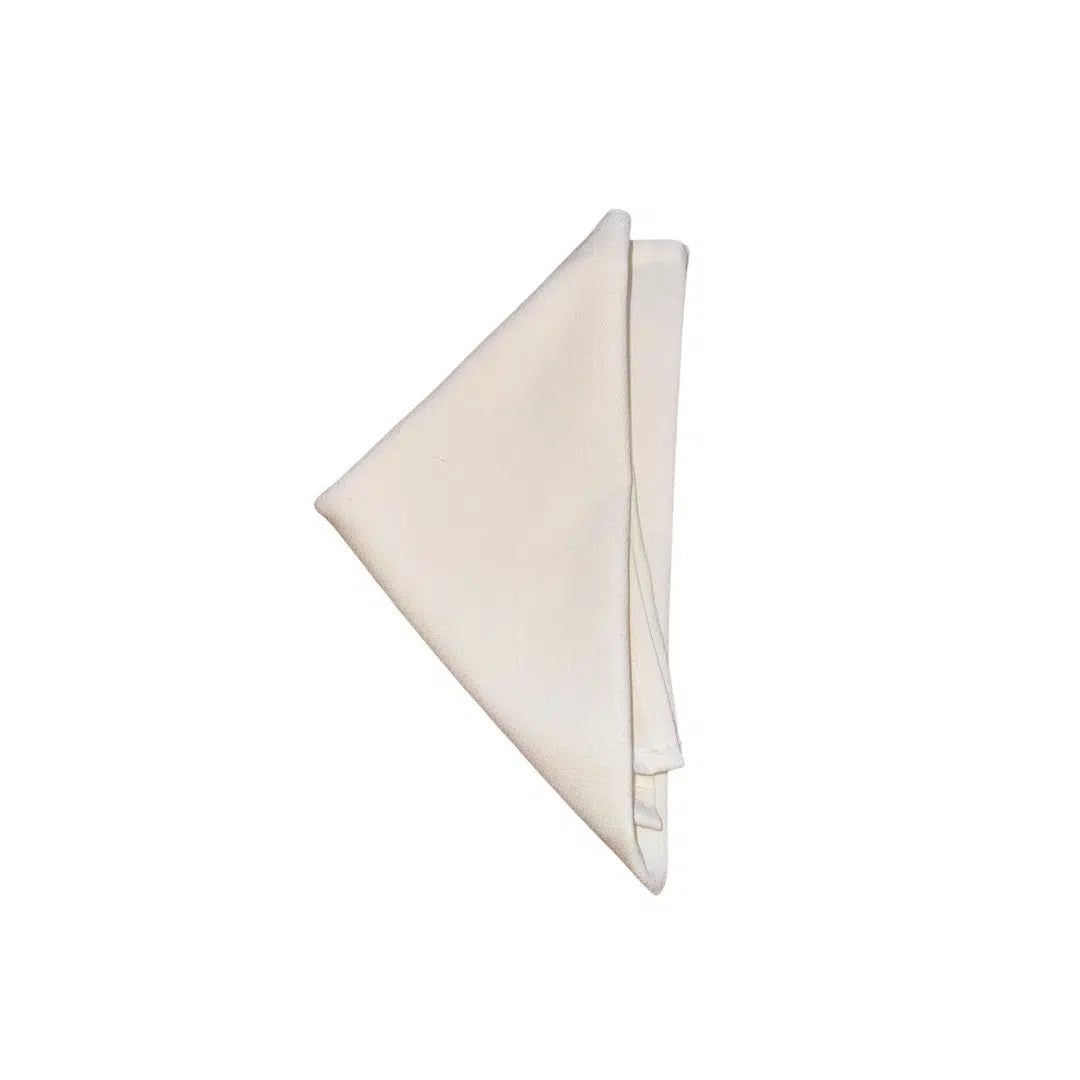 MEGA-CHEF ® WHITE NAPKIN MOMIE 50 x 50cm 100% COTTON