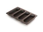Lekue 4 Cup Mini Baguette Bread Mould (150ml x 4)  882623 - Hospitality Connect