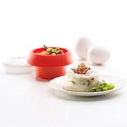 Lekue Microwave OVO Egg Cooker Cylinder Red 100ml - Hospitality Connect
