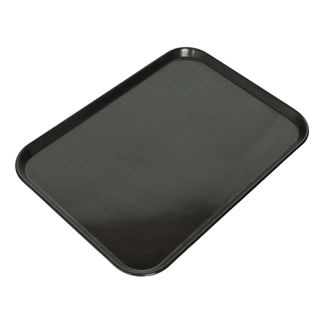 KH HEALTHCARE TRAY 560 x 405mm BLACK FIBREGLASS