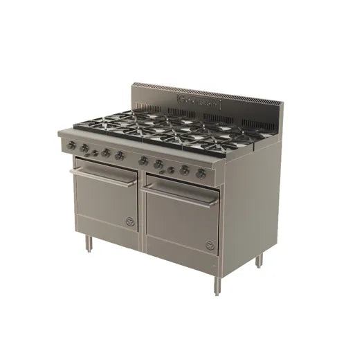 Goldstein 800 SERIES 8 Burner DOUBLE OVEN RANGES GAS PF8220 - Hospitality Connect