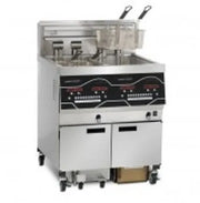 Henny Penny Double Well Open Fryer with Fully Programmable Control System, Auto Lift and Integrated Filtering. OGA 322-8000. - Hospitality Connect