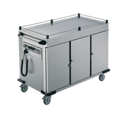 Rieber NORM-III-0 - 3 x Heated Cabinets Mobile Food Transport Trolley - Hospitality Connect
