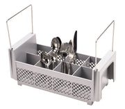 CAMBRO Camrack 8 Compartment Flatwear Basket- Grey - Hospitality Connect