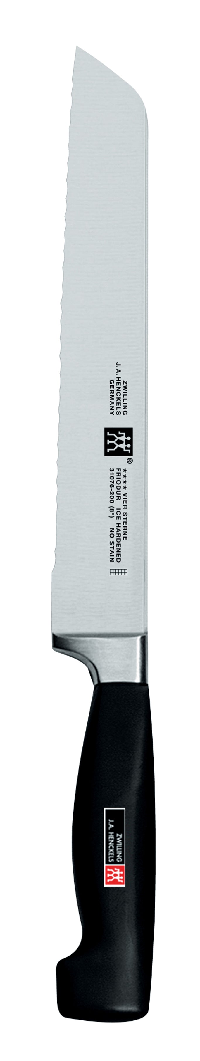 Zwilling Four Star Bread Knife - 20cm - Hospitality Connect