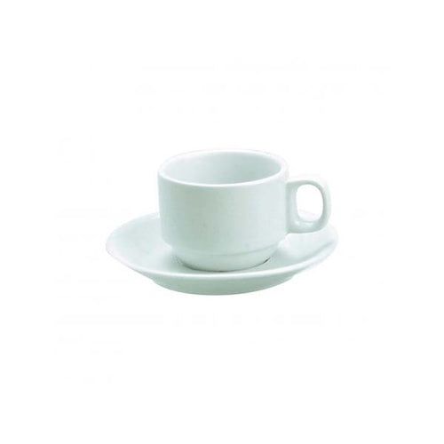 VITROCERAM STACKABLE CUP-225ml (SAUCER 900020) WHITE Box of 12