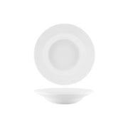 VITROCERAM PASTA BOWL-230mm WIDE RIM WHITE Box of 12
