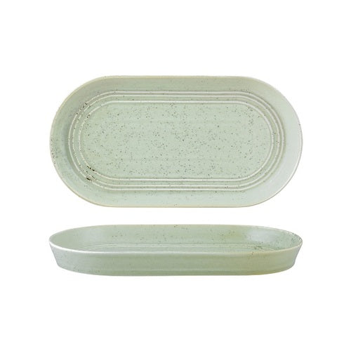 TABLEKRAFT URBAN LOFT OVAL PLATTER 305x165x30mm PISTACHIO Box of 4