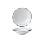TABLEKRAFT LINEA ORGANICS DEEP PLATE w/RIM 200x50mm WHITE Box of 5 - Hospitality Connect