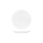 TABLEKRAFT CORE WHITE ROUND PLATE RIM SHAPE- 280mm  Box of 6 - Hospitality Connect
