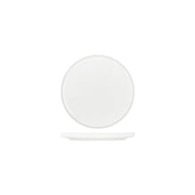 TABLEKRAFT CORE WHITE ROUND PLATE WALLED LIP 270x26mm Box of  6