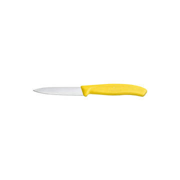 Victorinox Paring Knife, Straight Edge 8cm - Yellow - Hospitality Connect