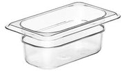 CAMBRO GN 1/9 100mm Polycarb .85L - Clear Box of 6 - Hospitality Connect