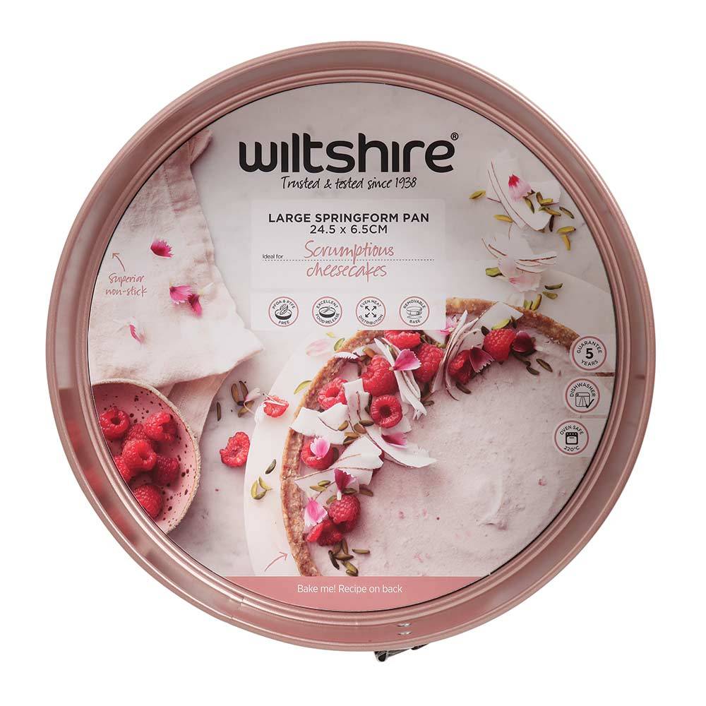 WILTSHIRE SPRINGFORM-ROUND ROSE GOLD 245x65mm NON-STICK - Hospitality Connect