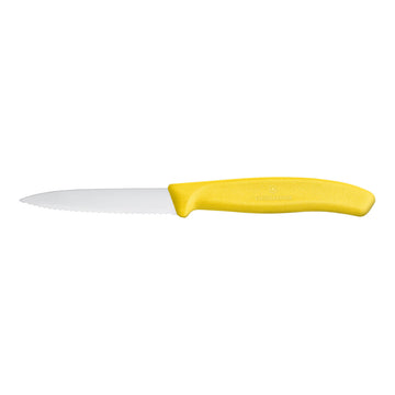 Victorinox Paring Knife, Wavy Edge 8cm - Yellow - Hospitality Connect